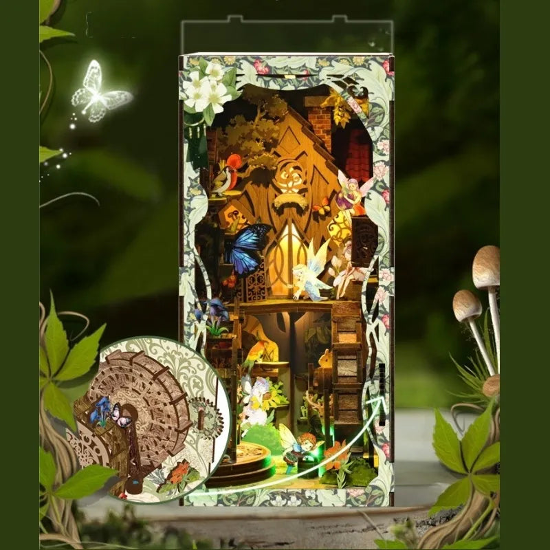 Secret World Of The Forest - Maquetas Book Nook