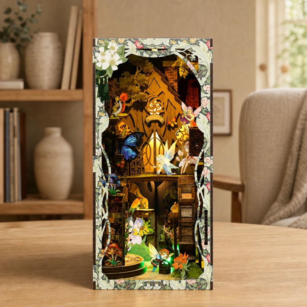 Secret World Of The Forest - Maquetas Book Nook