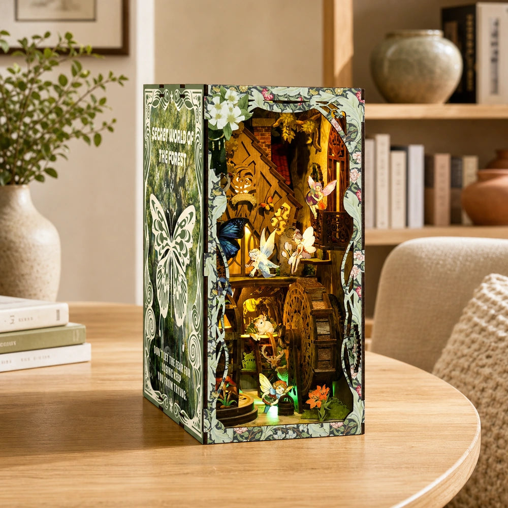 Secret World Of The Forest - Maquetas Book Nook