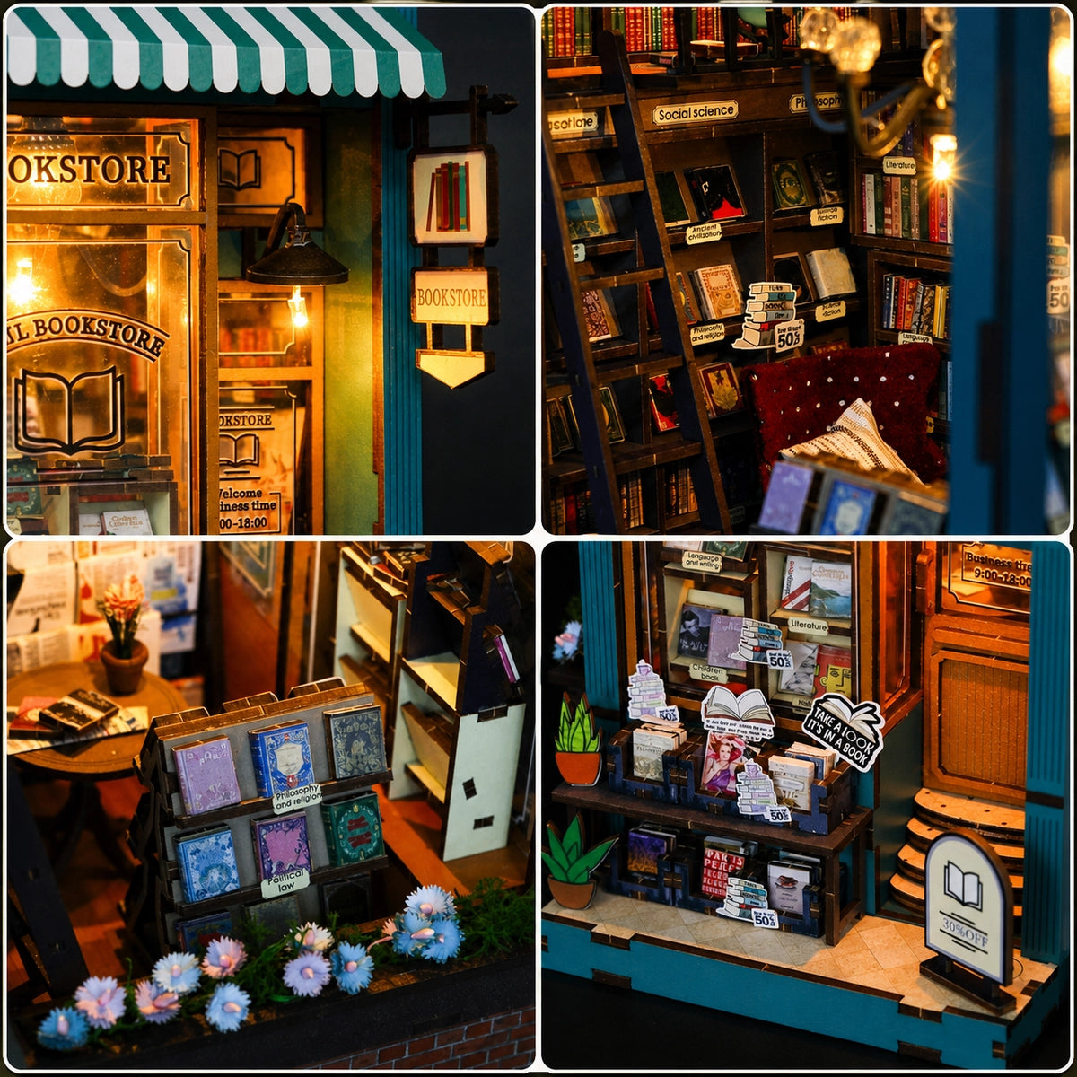 Soul Bookstore - DIY Book Nook