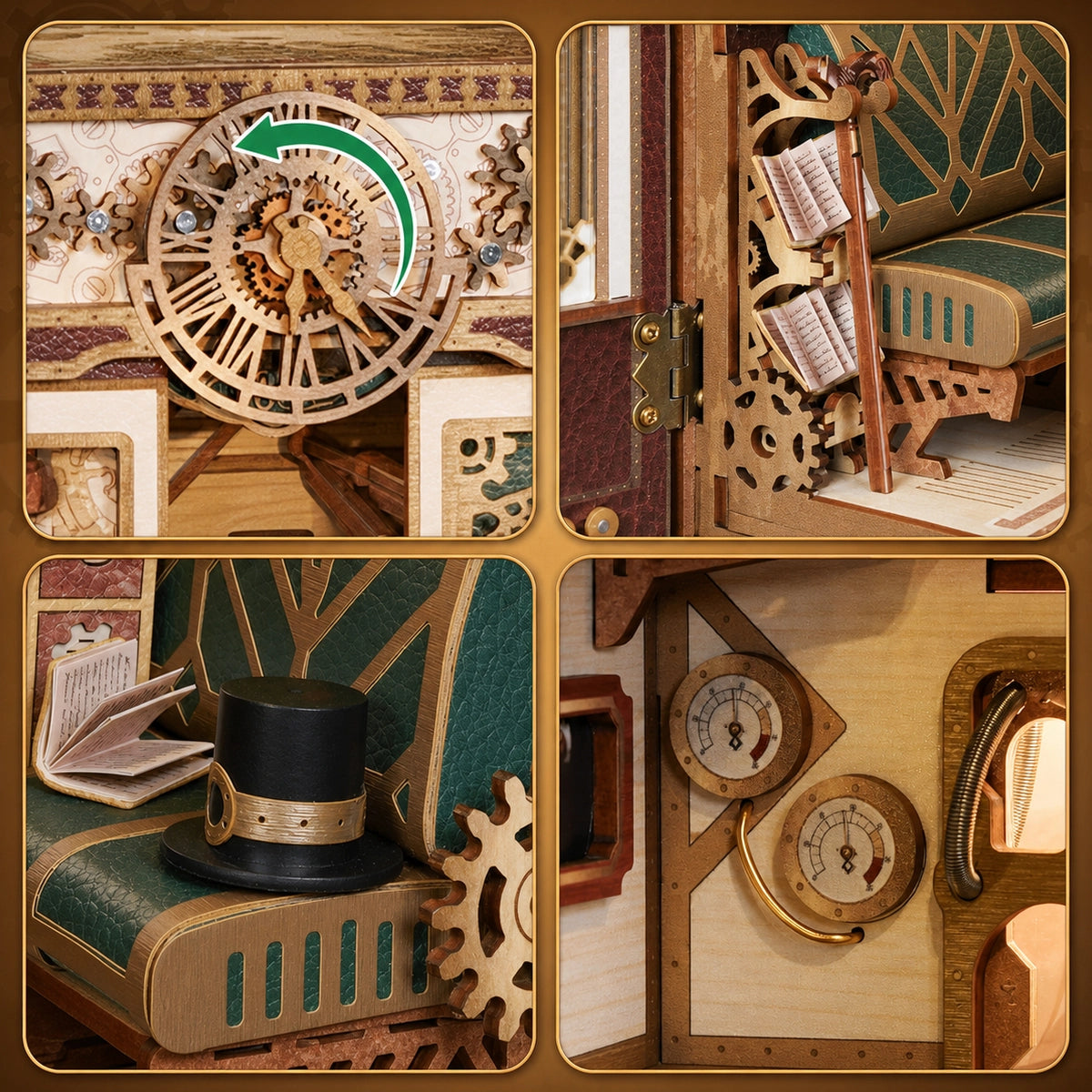Steam Fantasy - Book Nook