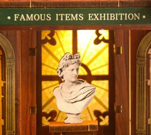 Busto en la galería