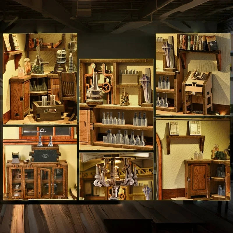 The Radium Lady - DIY Book Nook