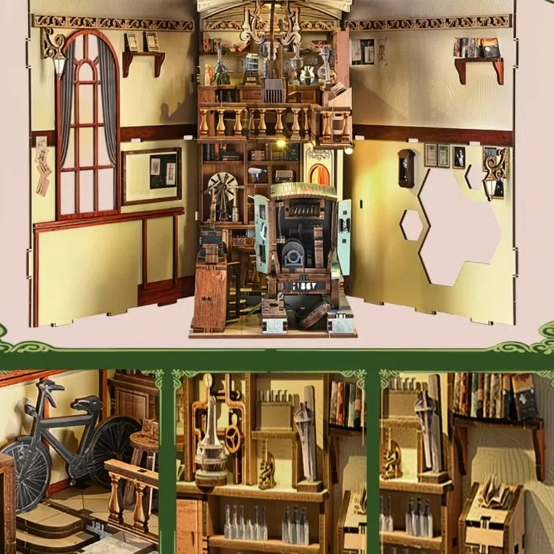 The Radium Lady - DIY Book Nook