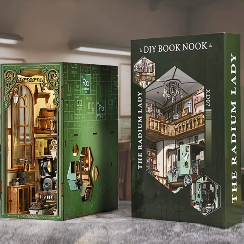 The Radium Lady - DIY Book Nook