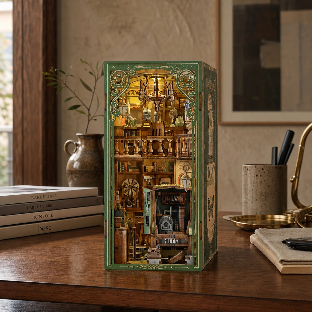 The Radium Lady - DIY Book Nook