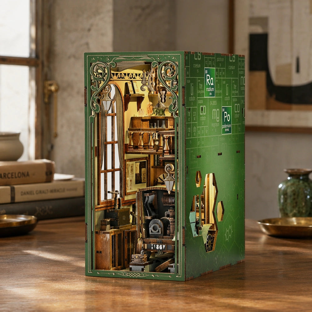 The Radium Lady - DIY Book Nook