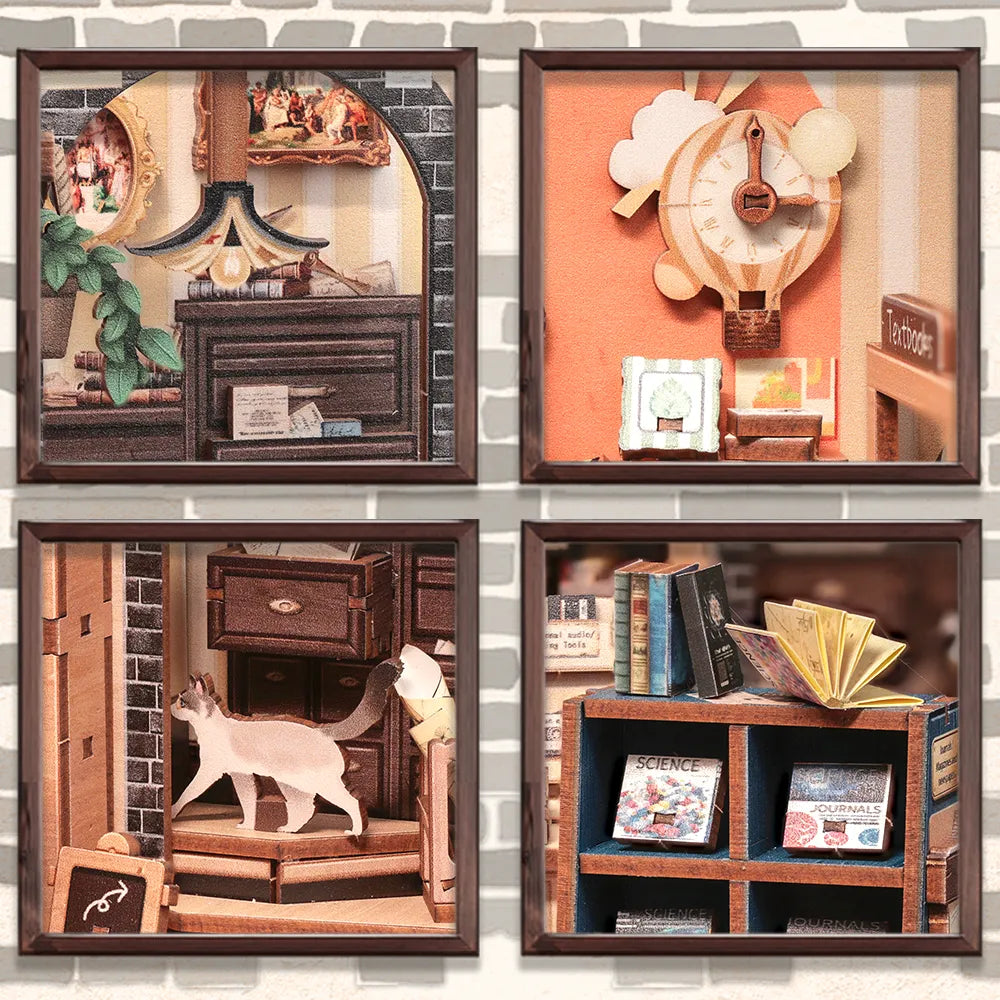 The Scholar's Bookstore - Book Nook Kit