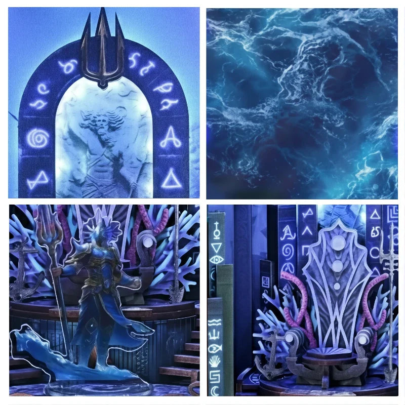 Throne of Aqua - Book Nook