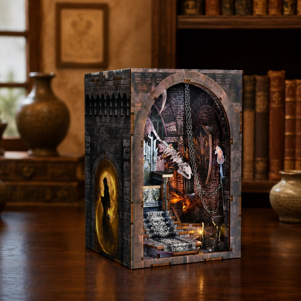 Throne of Bones - DIY Book Nook