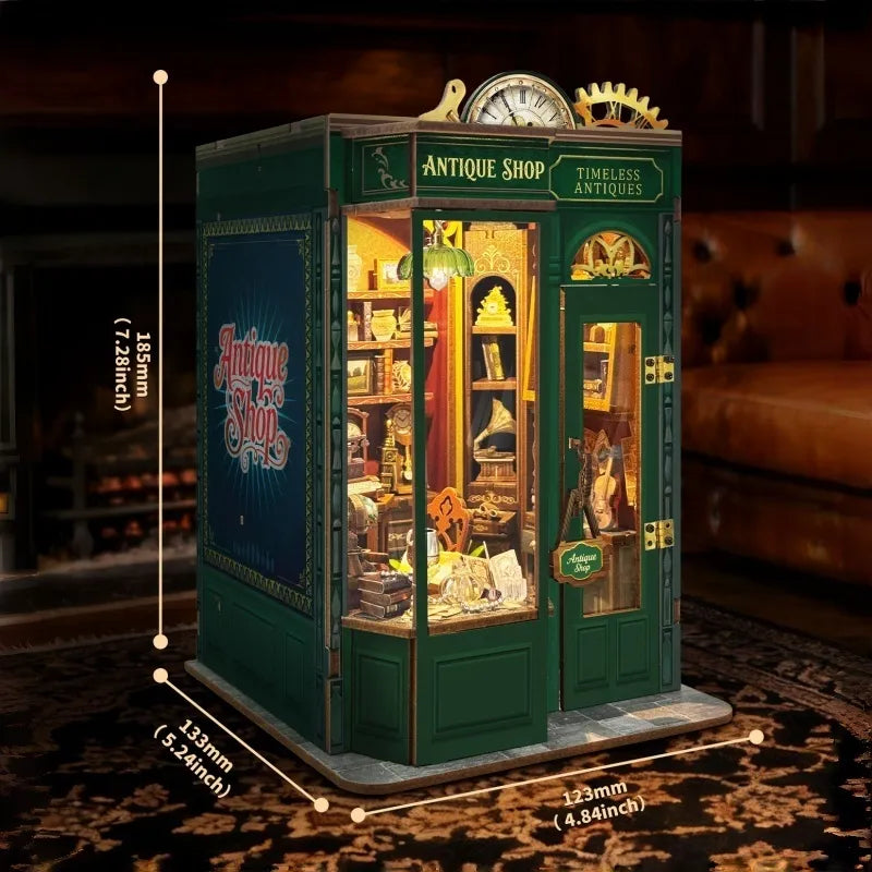 Timeless Antique Shop - DIY Book Nook