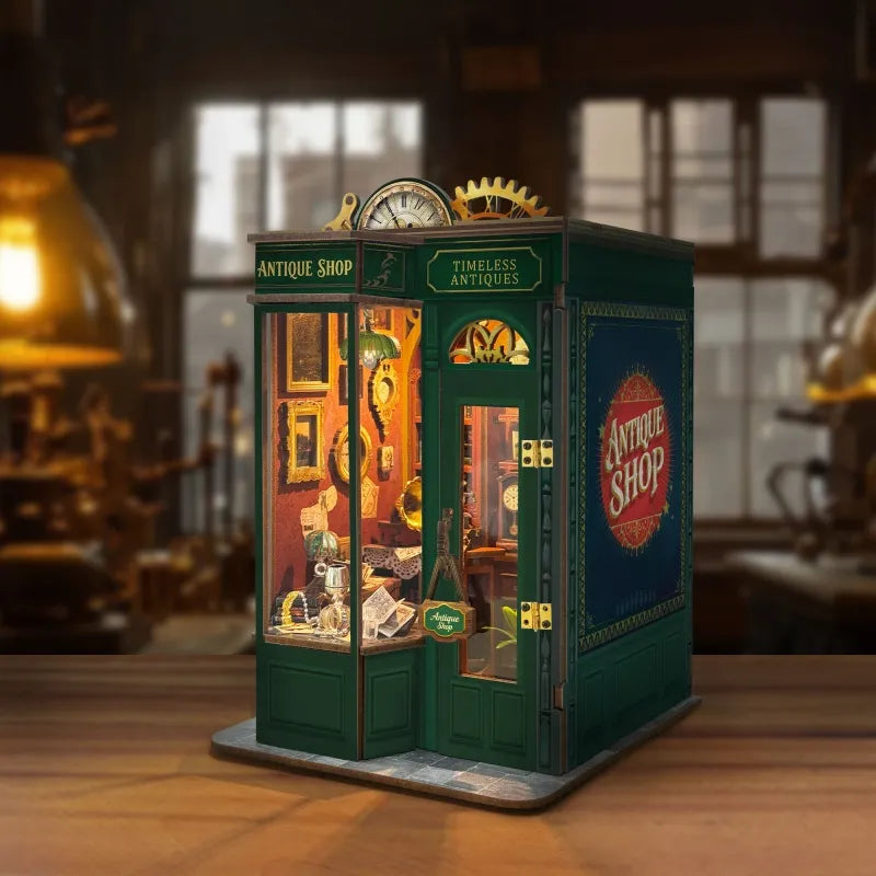Timeless Antique Shop - DIY Book Nook