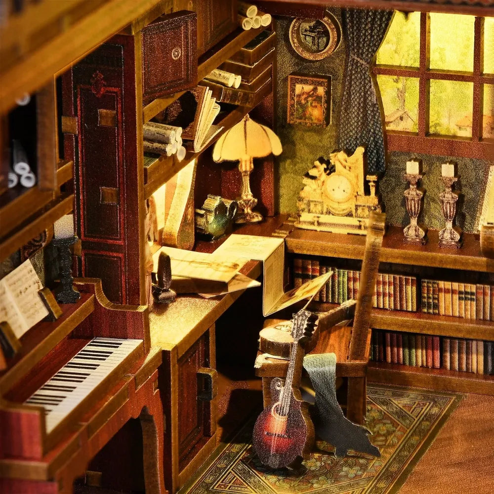 Timeless Melody - Maquetas Book Nook