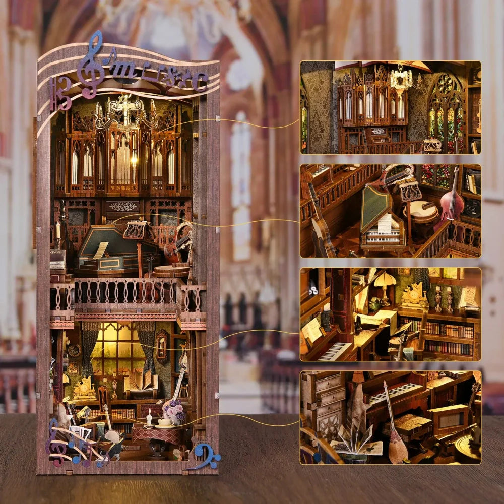 Timeless Melody - Maquetas Book Nook