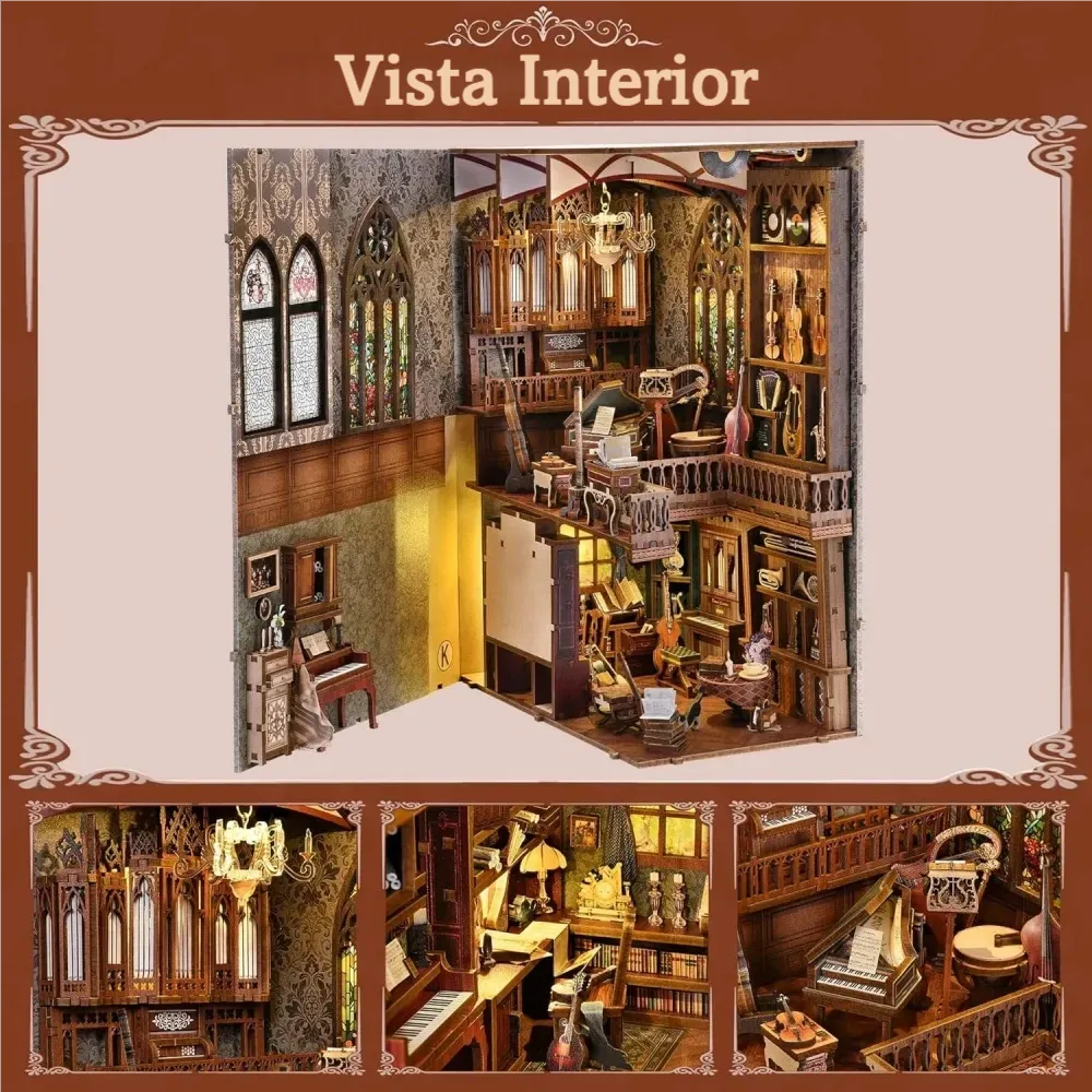 Timeless Melody - Maquetas Book Nook