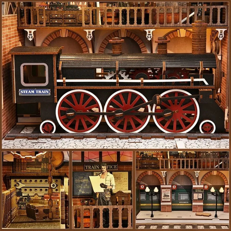 Train Repair Station - Book Nook