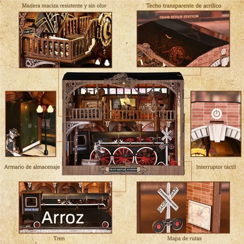 Train Repair Station - Book Nook