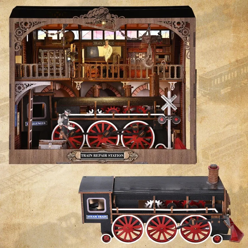 Train Repair Station - Book Nook