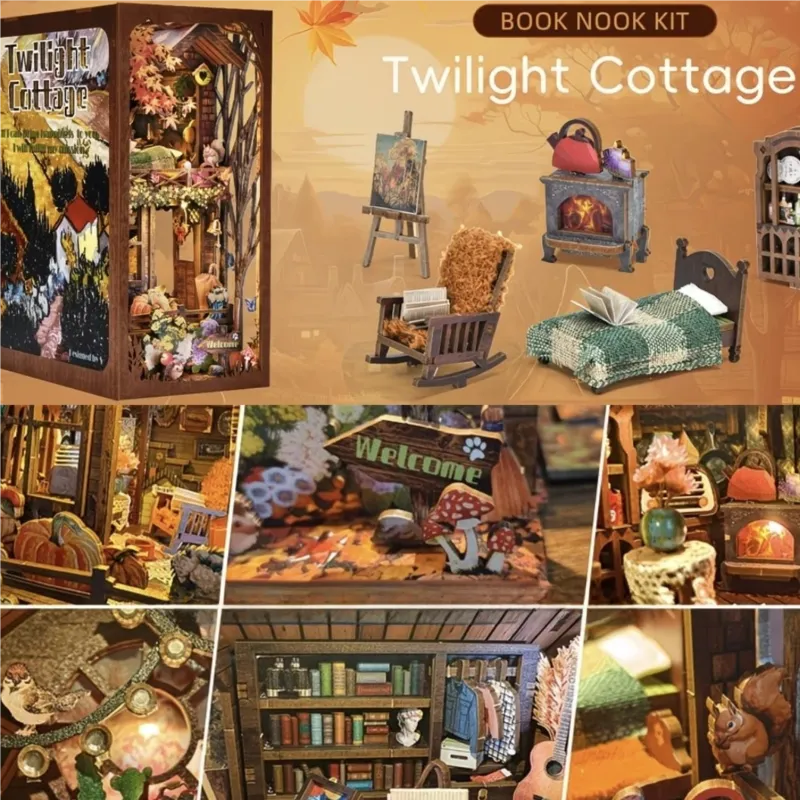 Twilight Cottage - Book Nook