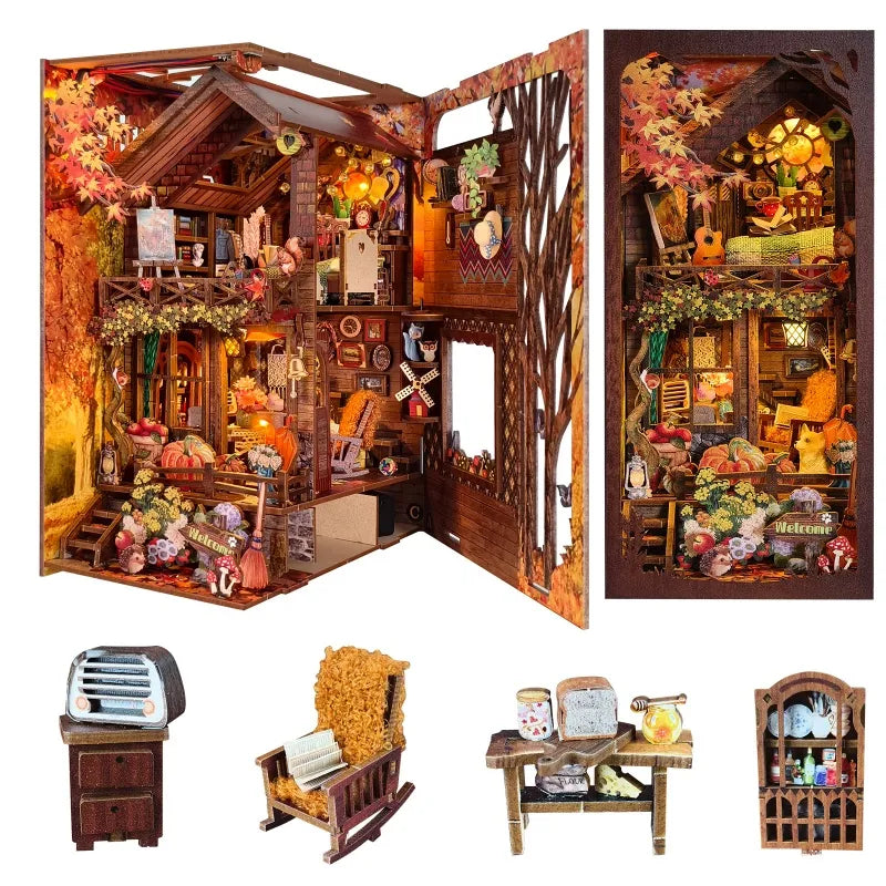 Twilight Cottage - Book Nook