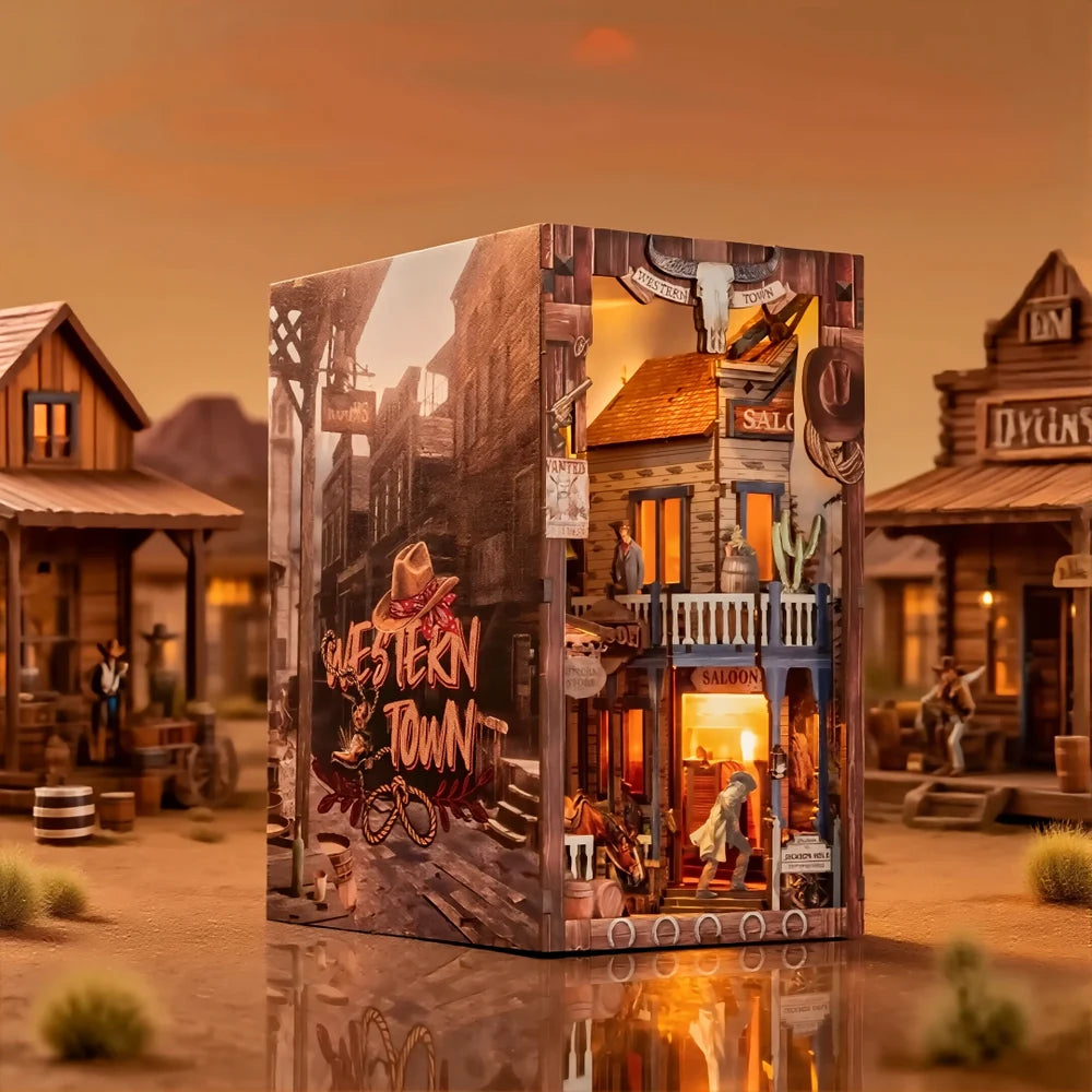 Western Town - Book Nook