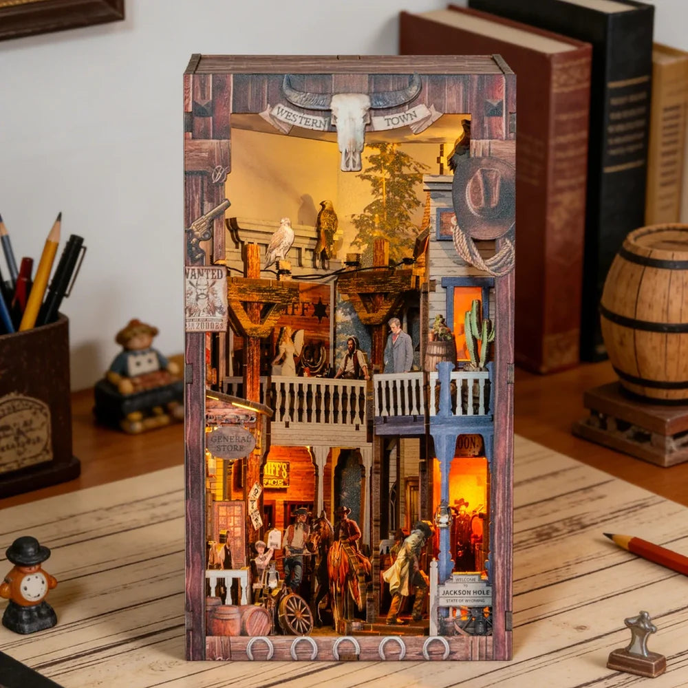 Western Town - Book Nook