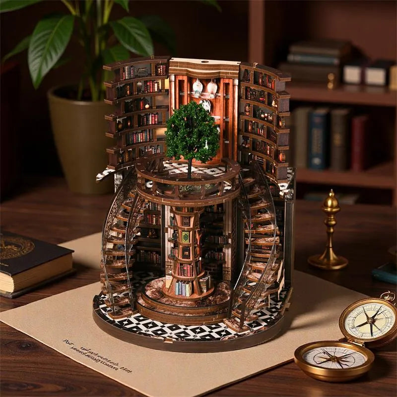 Wisdom Rings Book Repository - Book Nook en miniatura