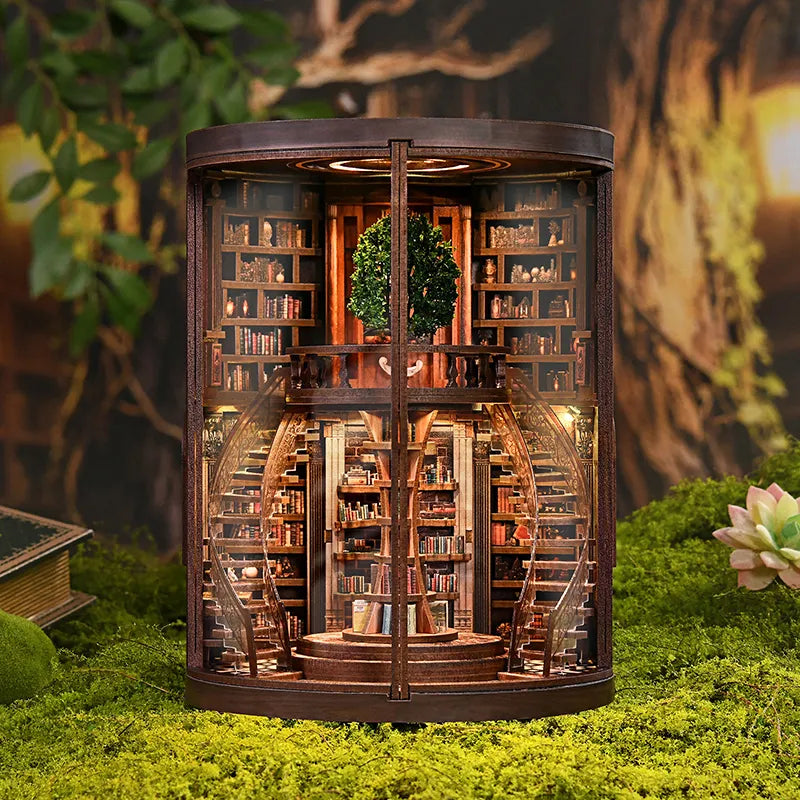 Book Nook — Kits DIY de Escenas Miniatura con Luz LED
