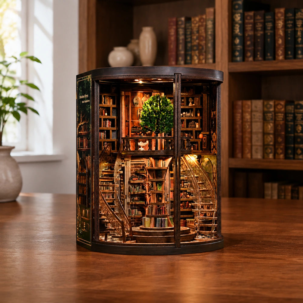 Wisdom Rings Book Repository - Book Nook en miniatura
