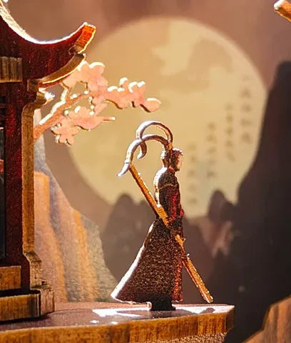 Wukong bajo la luna