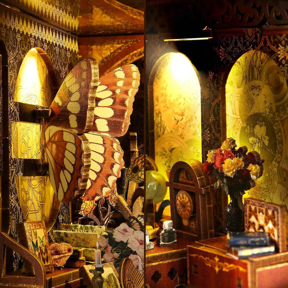 Butterfly Collection Room - Book Nook