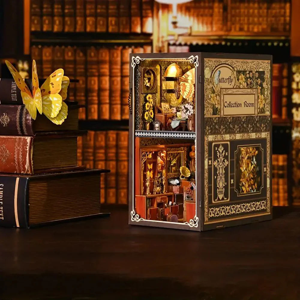 Butterfly Collection Room - Book Nook