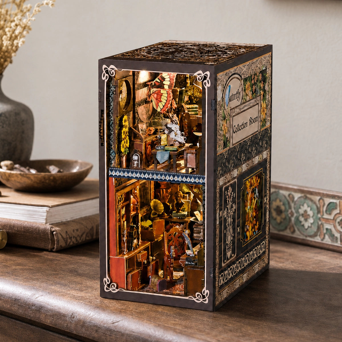 Butterfly Collection Room - Book Nook