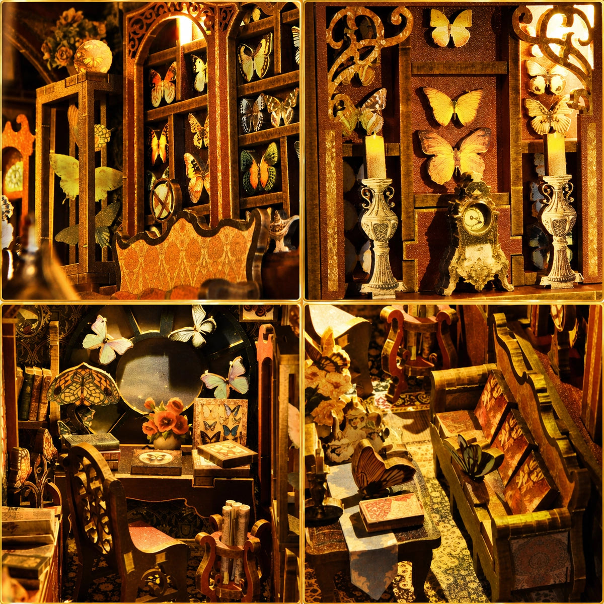 Butterfly Collection Room - Book Nook