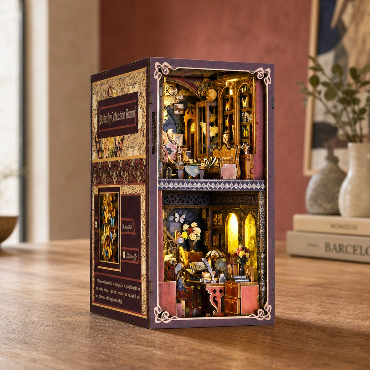 Butterfly Collection Room - Book Nook