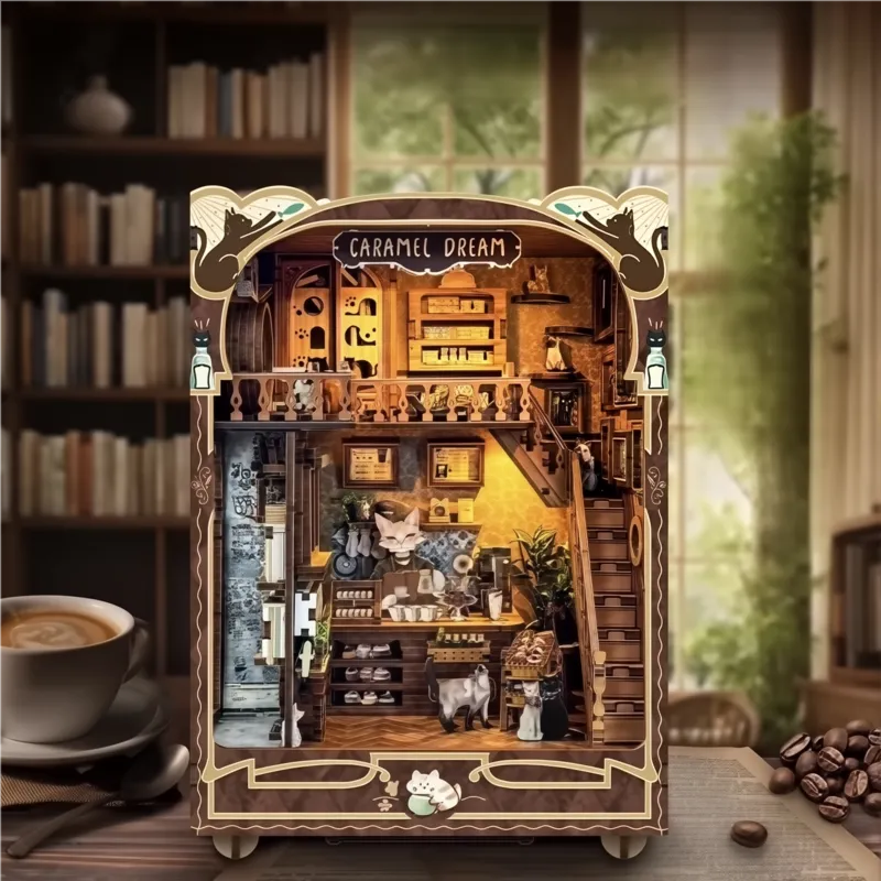 Caramel Dreams Cat Café - Nook Book