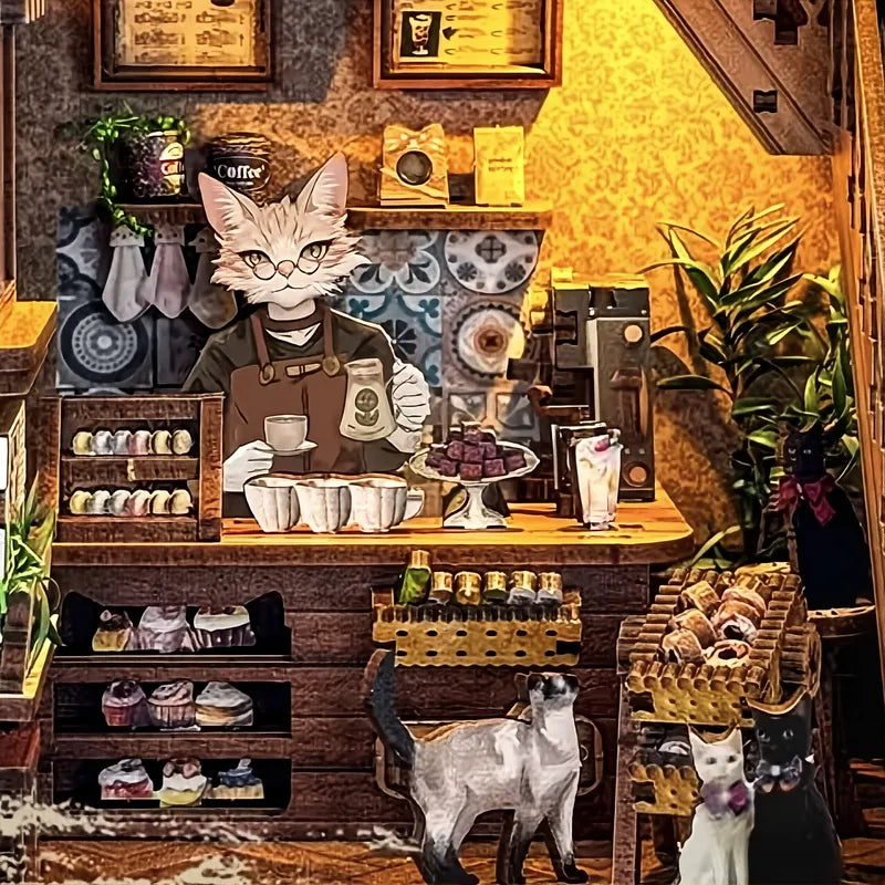 Caramel Dreams Cat Café - Nook Book