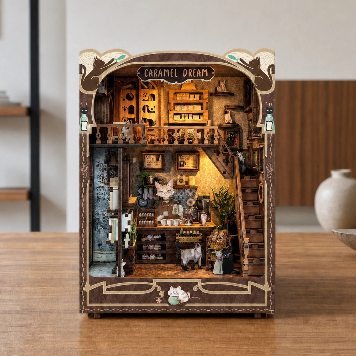 Caramel Dreams Cat Café - Nook Book