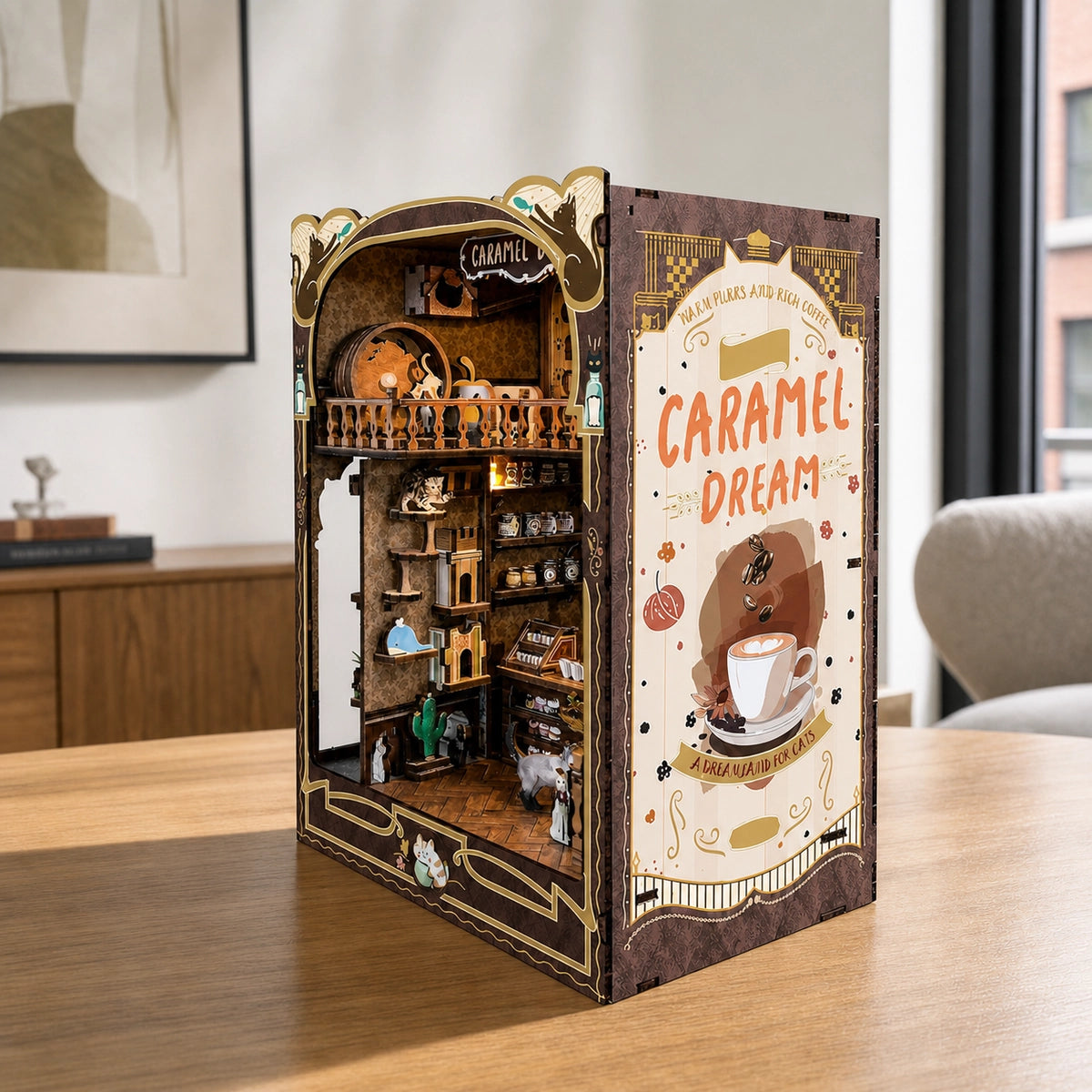 Caramel Dreams Cat Café - Nook Book