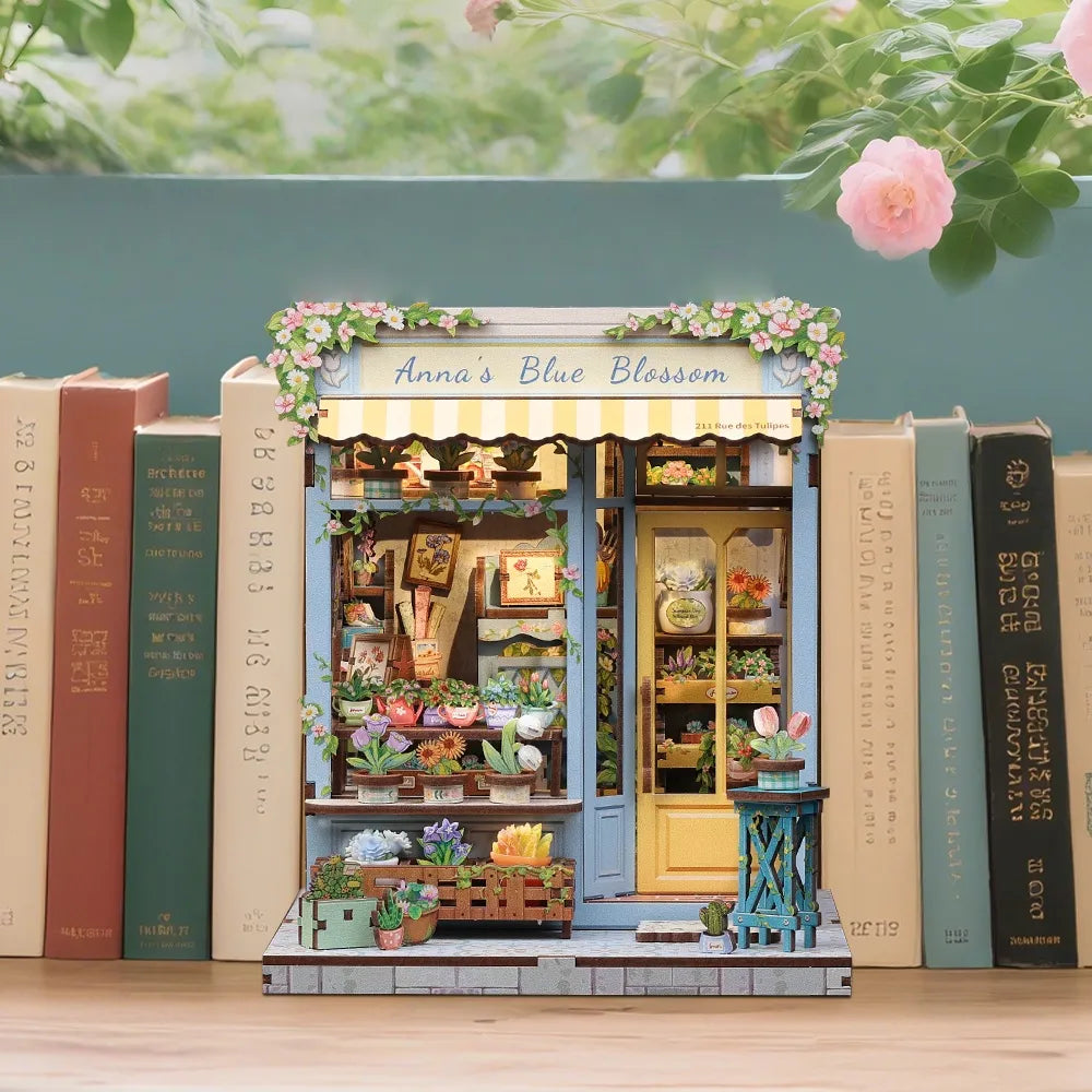 Anna's Blue Blossom - Casa en miniatura