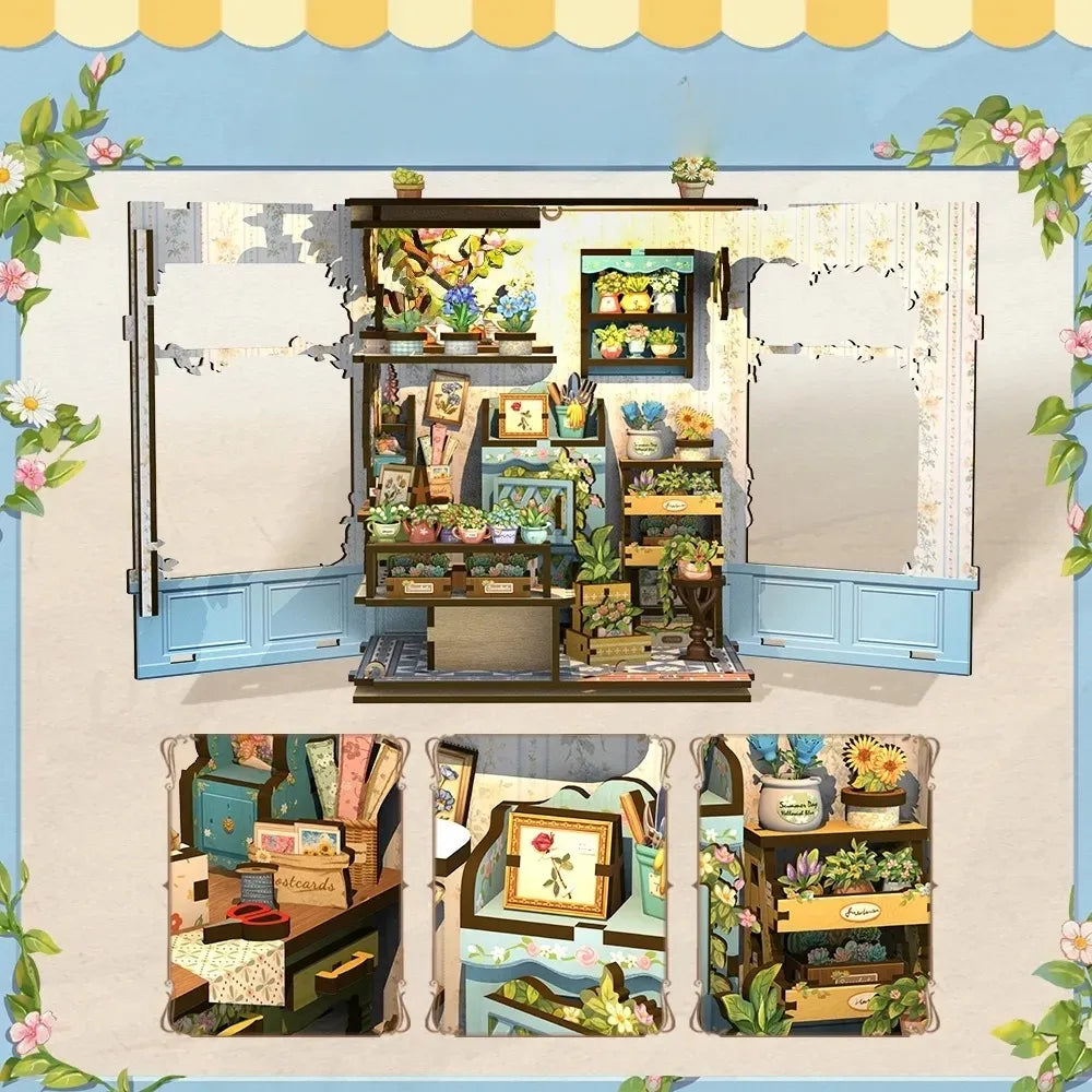 Anna's Blue Blossom - Casa en miniatura