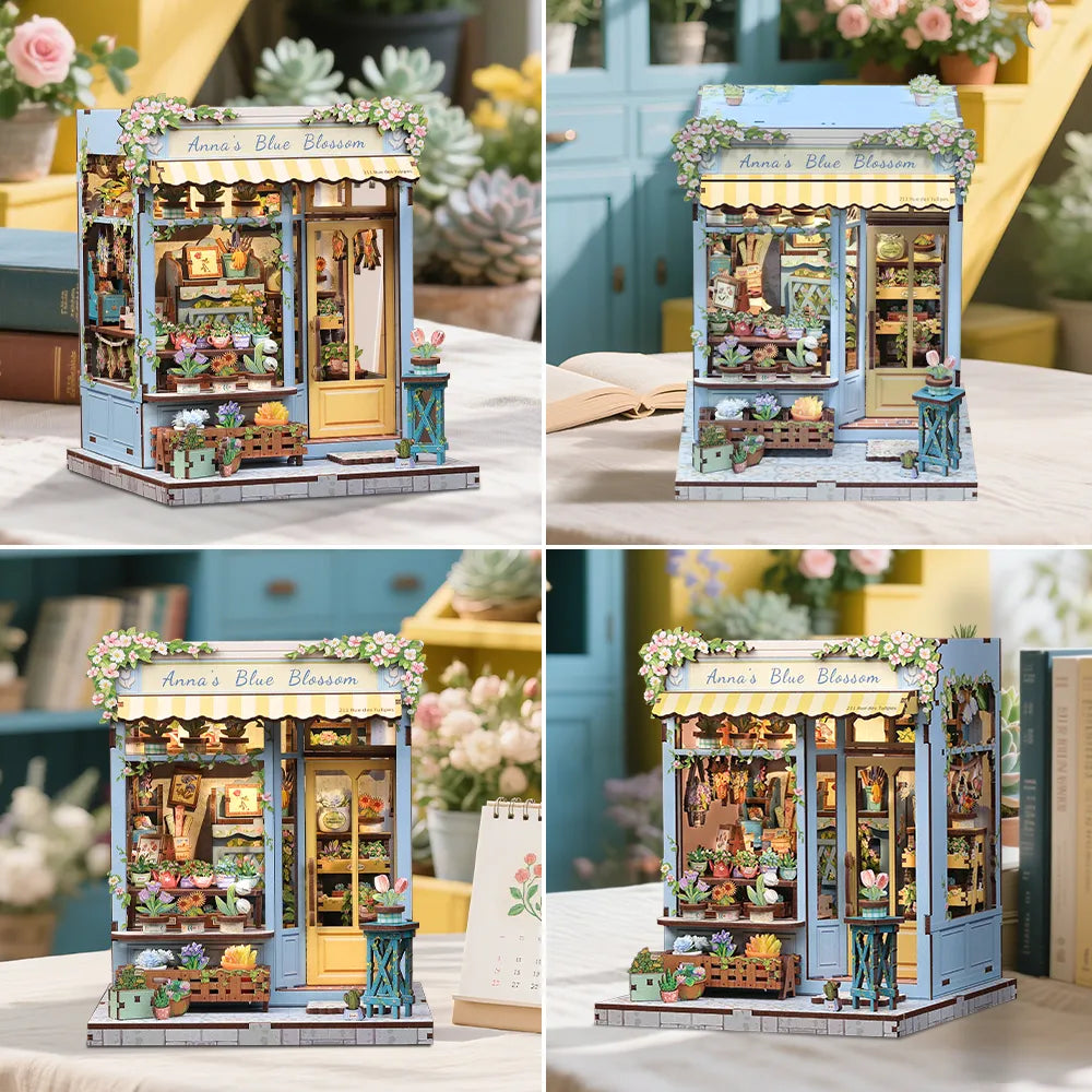 Anna's Blue Blossom - Casa en miniatura