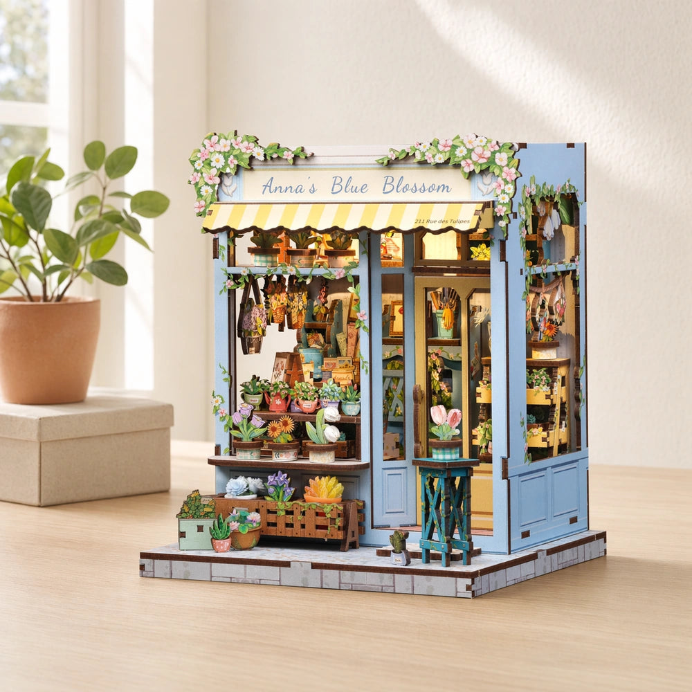 Anna's Blue Blossom - Casa en miniatura