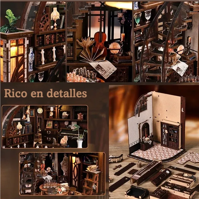 Bacchus Bookstore - House miniature DIY