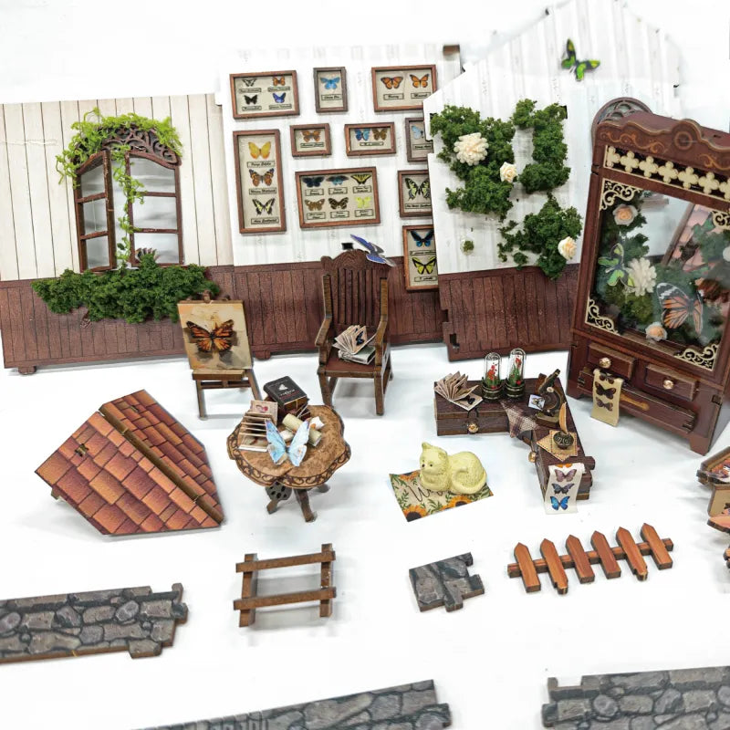 Butterfly House - Casa en miniatura