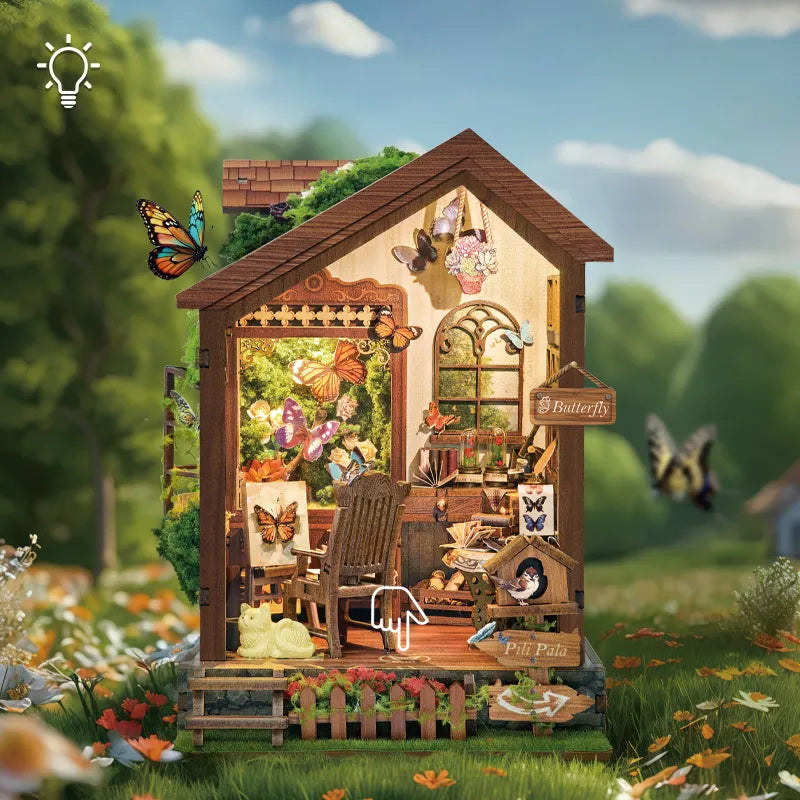 Butterfly House - Casa en miniatura