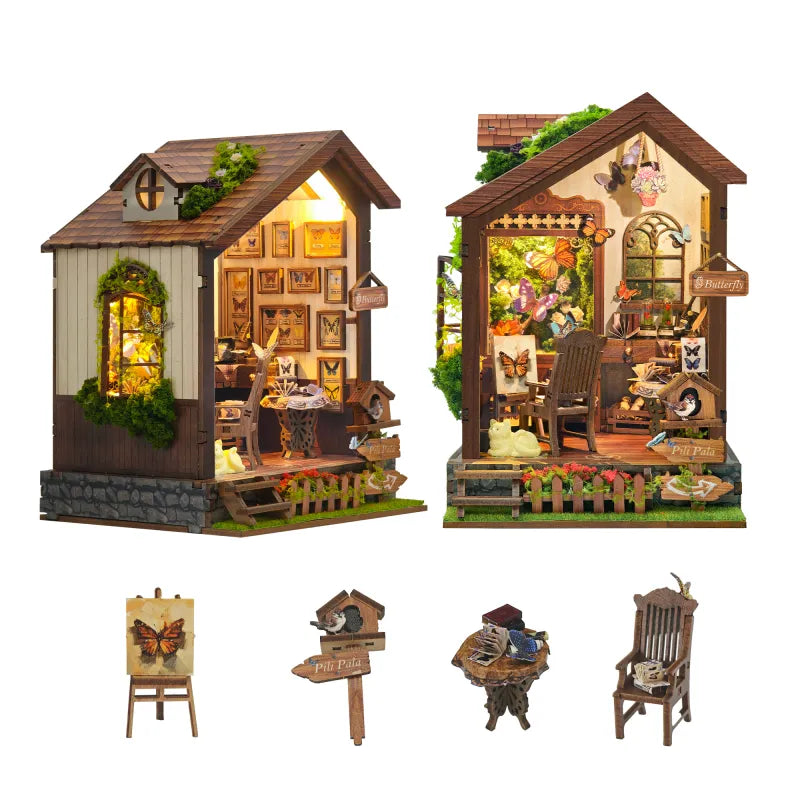 Butterfly House - Casa en miniatura