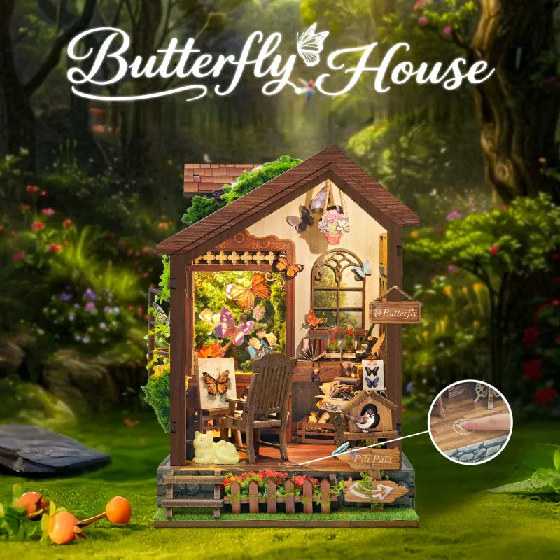 Butterfly House - Casa en miniatura