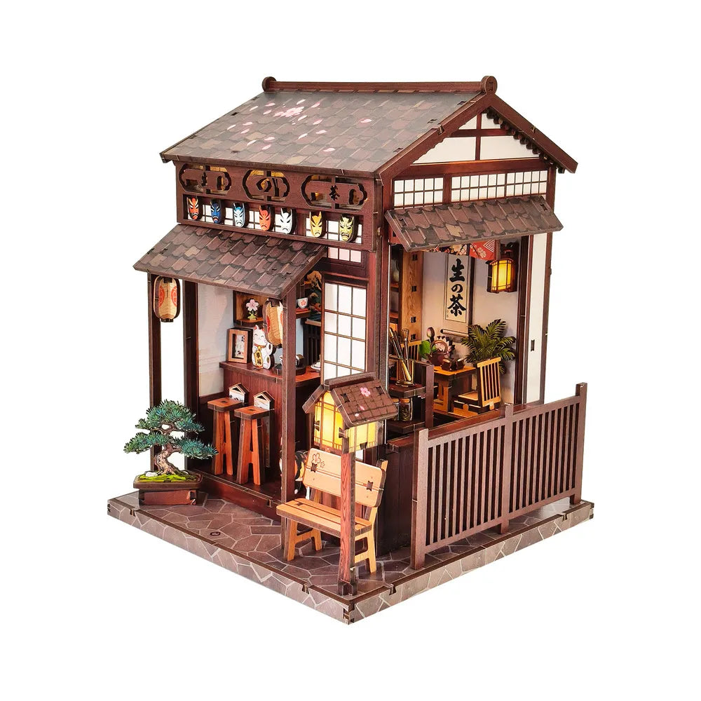 Cherry Blossom Tree Tea Pavilion - Casa miniatura