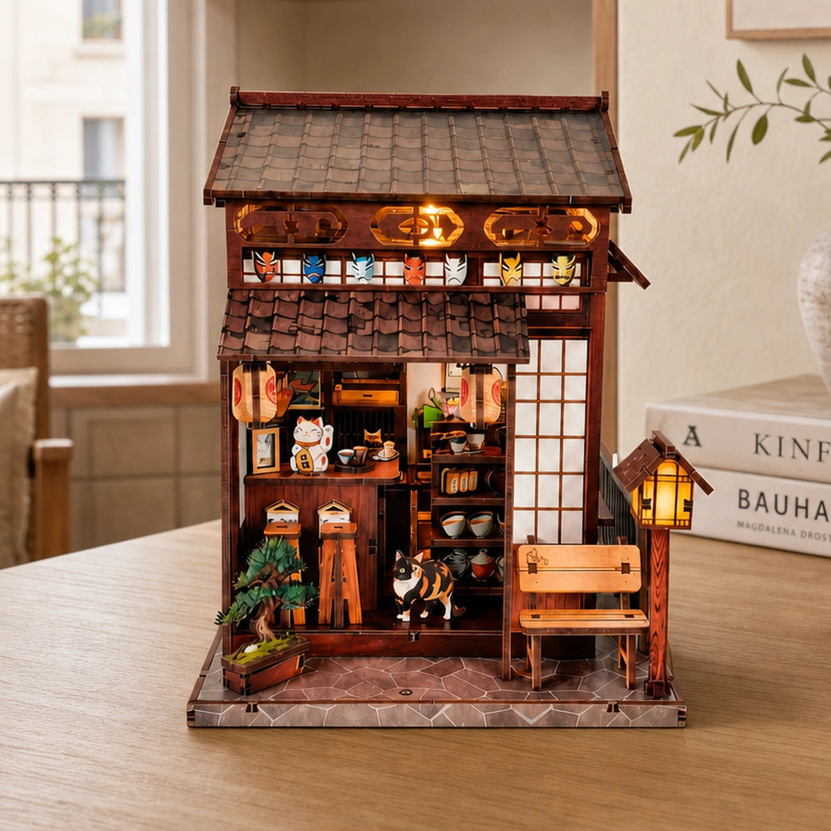 Cherry Blossom Tree Tea Pavilion - Casa miniatura